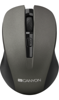 Мышь Canyon CNE-CMSW1, серая  фото, kupilegko.ru
