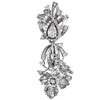 Золотая подвеска, золото, бриллиант, 01P626558  фото, kupilegko.ru