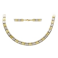 Золотое колье, золото, 01L061382J  фото, kupilegko.ru