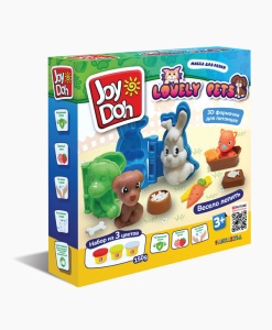 Масса для лепки Joy Doh набор Любимые питомцы 89954 GU  фото, kupilegko.ru