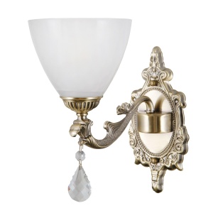 Бра, светильник настенный накладной Gerhort G11045/1wAB WT  фото, kupilegko.ru