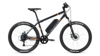 Велосипед Cyclone 26 2.0 disc 250w (рост 17") 2020-2021, серый, 1BKW1E167001 Forward  фото, kupilegko.ru