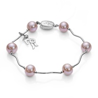 Браслет серебро, жемчуг, NP1324  фото, kupilegko.ru