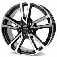 Литые колесные диски Alutec Tormenta 7.5x17 5x108 ET52.5 D63.4 Чёрный глянцевый с полированной лицевой частью (TMT75752FO13-1)  фото, kupilegko.ru