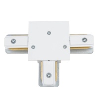Коннектор Т-образный Volpe UBX-Q123 R31 White 1 Polybag UL-00007382  фото, kupilegko.ru