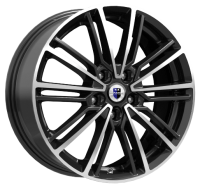 Литые колесные диски КиК (K&K) Эрфурт (КС903) 7x17 4x100 ET41 D60.1 Серый тёмный глянцевый (75932)  фото, kupilegko.ru