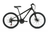 Велосипед ALTAIR 24 Disc (24" 21 ск. рост 11.5") 2020-2021, черный/белый, RBKT1M34GK01 Altair  фото, kupilegko.ru