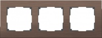 Рамка Werkel Aluminium WL11-Frame-03 / Рамка на 3 поста (коричневый алюминий)  фото, kupilegko.ru
