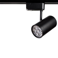 Трековые светильники Arte Lamp Track Lights A6107PL-1BK  фото, kupilegko.ru