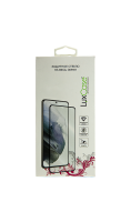 Защитное стекло LuxCase для Galaxy M12 3D Full Glue (черная рамка)  фото, kupilegko.ru