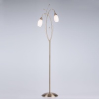 Торшер Eurosvet 22080/2F античная бронза  фото, kupilegko.ru