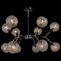 Подвесная люстра Illumico IL0268-12PSQ-79 BK AB  фото, kupilegko.ru
