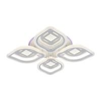 Потолочная светодиодная люстра Profit Light 8439/4+4B WHT  фото, kupilegko.ru
