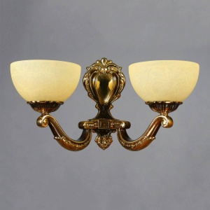 Бра, светильник настенный накладной Ambiente 02166/2 PB  фото, kupilegko.ru