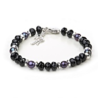 Браслет серебро, жемчуг, NP1593  фото, kupilegko.ru