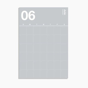 Spectrum Wall Planner Grey Настенный планер Poketo  фото, kupilegko.ru