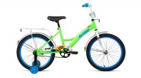 Велосипед ALTAIR KIDS 20 (20" 1 ск. рост 13") 2020-2021, ярко-зеленый/синий, 1BKT1C101003 Altair  фото, kupilegko.ru