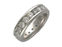 Золотое кольцо, белое золото, бриллиант, 01K625263  фото, kupilegko.ru