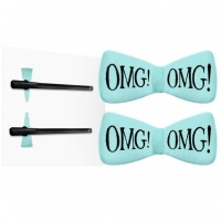 Заколки для фиксации волос во время косметических процедур (011807, 5, Мятный, 2 шт)  фото, kupilegko.ru