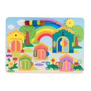 Бизиборд "Кто где живет" 9671 GU  фото, kupilegko.ru