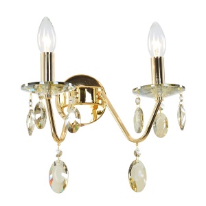 Бра, светильник настенный накладной Gerhort G21062/2wFGD  фото, kupilegko.ru