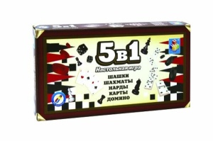 1toy Настольная игра 5 в1 на магните 44667 GU  фото, kupilegko.ru