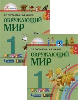 Окружающий мир. 1 класс. В 2-х частях. Учебник (комплект из 2 книг). Поглазова О.Т., Шилин В.Д.  фото, kupilegko.ru