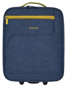 Тканевый чемодан на колесах средний, размер M Airport 110754 AU  фото, kupilegko.ru