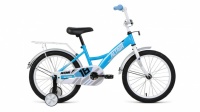 Велосипед ALTAIR KIDS 18 (18" 1 ск.) 2020-2021, бирюзовый/белый, 1BKT1K1D1007 Altair  фото, kupilegko.ru
