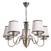 Подвесная люстра Arte Lamp Fiona A3227LM-5AB  фото, kupilegko.ru