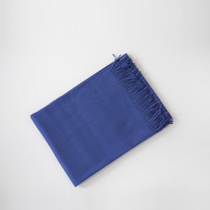 Solid Ocean Blue Плед Latierra Alpaca  фото, kupilegko.ru