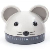 Таймер Kikkerland Mouse  фото, kupilegko.ru