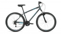 Велосипед ALTAIR MTB HT 27,5 1.0 (рост 17") 2020-2021, темно-серый/мятный, RBKT1M17G002 Altair  фото, kupilegko.ru
