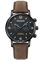 Швейцарские наручные мужские часы Wenger 01.1743.112. Коллекция Urban Metropolitan Chrono  фото, kupilegko.ru