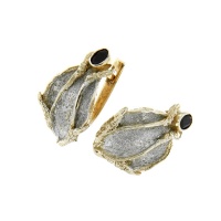 Серьги серебро, сережки серебро, сапфир, 2106s  фото, kupilegko.ru