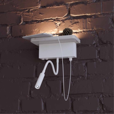 Бра, светодиодный светильник настенный накладной Odeon Light 3869/8WL  фото, kupilegko.ru