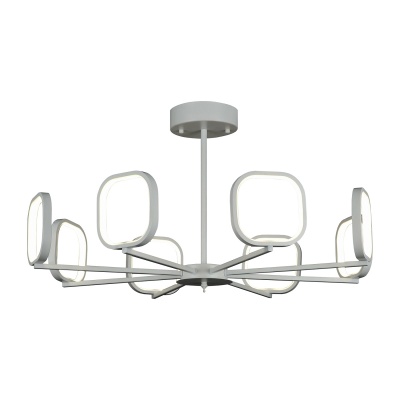 Потолочная светодиодная люстра Gerhort G61340/8WT  фото, kupilegko.ru