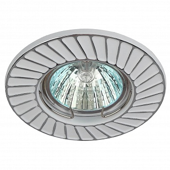 Встраиваемый светильник ЭРА Штампованный ST6 CH/WH Б0036488  фото, kupilegko.ru