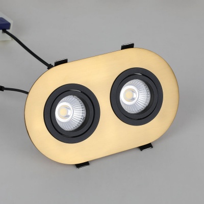 Встраиваемый светодиодный светильник Favourite Retro 2789-2C (встраиваемые)  фото, kupilegko.ru