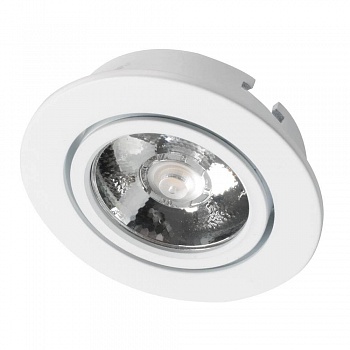 Мебельный светодиодный светильник Arlight LTM-R65WH 5W Day White 10deg 020767 (+мебельные)  фото, kupilegko.ru