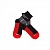 Носки FORMAT (RFMTSOCKS001) (черно-красные) Format  фото, kupilegko.ru