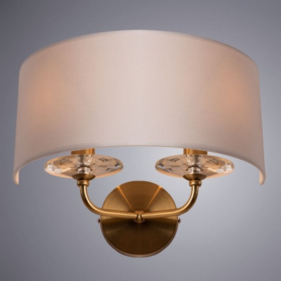 Бра, светильник настенный накладной Arte Lamp A8555AP-2AB  фото, kupilegko.ru
