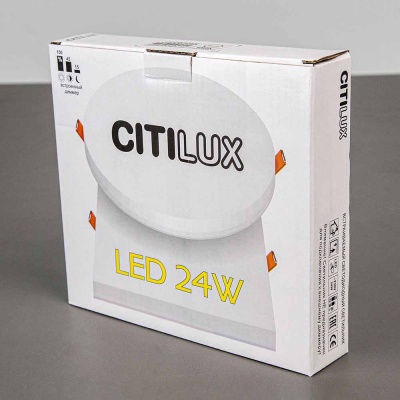 Встраиваемый светодиодный светильник Citilux Вега CLD5224W (встраиваемые)  фото, kupilegko.ru