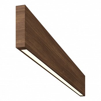 Подвесной светодиодный светильник Lumker Wooden W20-OREHAM-80-10 орех амерканский 004009  фото, kupilegko.ru