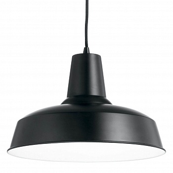 Подвесной светильник Ideal Lux Moby SP1 Nero 093659  фото, kupilegko.ru