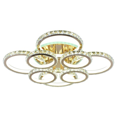 Потолочная светодиодная люстра Profit Light 8052/4+4 FGD  фото, kupilegko.ru