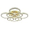 Потолочная светодиодная люстра Profit Light 8052/4+4 FGD  фото, kupilegko.ru