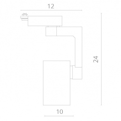 Трековые светильники Arte Lamp Traccia A2330PL-1WH  фото, kupilegko.ru