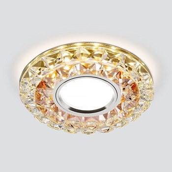 Встраиваемый светильник Elektrostandard 2170 MR16 тонированный/прозрачный 4690389041006  фото, kupilegko.ru