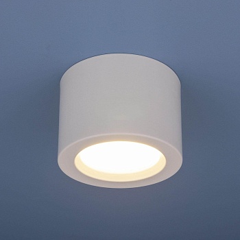 Потолочный светодиодный светильник Elektrostandard DLR026 6W 4200K белый матовый 4690389120671  фото, kupilegko.ru